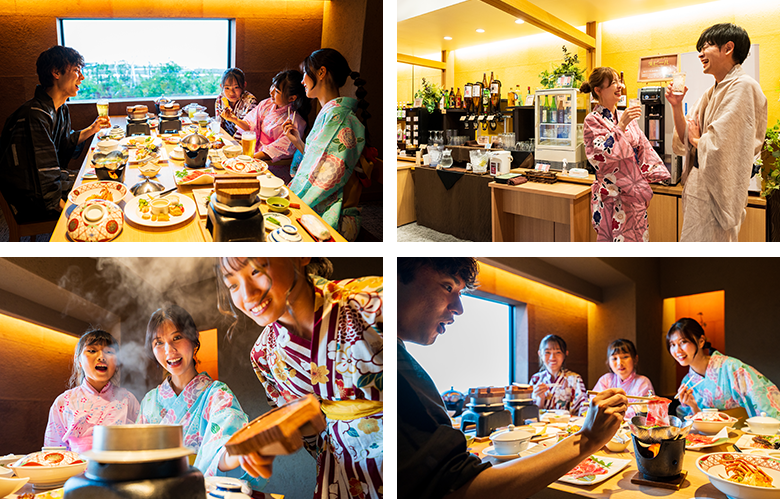 夕食・朝食込み+ドリンク飲み放題